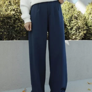 moteriškos klasikinės kelnės Nira – stilingos pilkos kelnės iš Liugre.lt