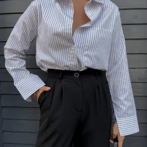 moteriški marškiniai Line – stilingi marškiniai iš Liugre.lt