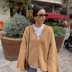 moteriškas megztinis Solid – stilingas megztinis iš Liugre.lt